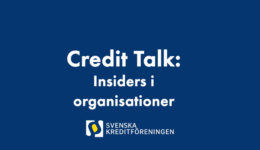 Credit talk insiders i organisationer